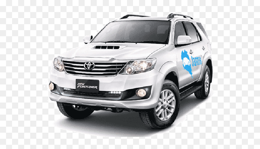 Toyota Fortuner Car For Rent Koh Phangan - Fortuner 2014, HD Png Download - toyota fortuner png