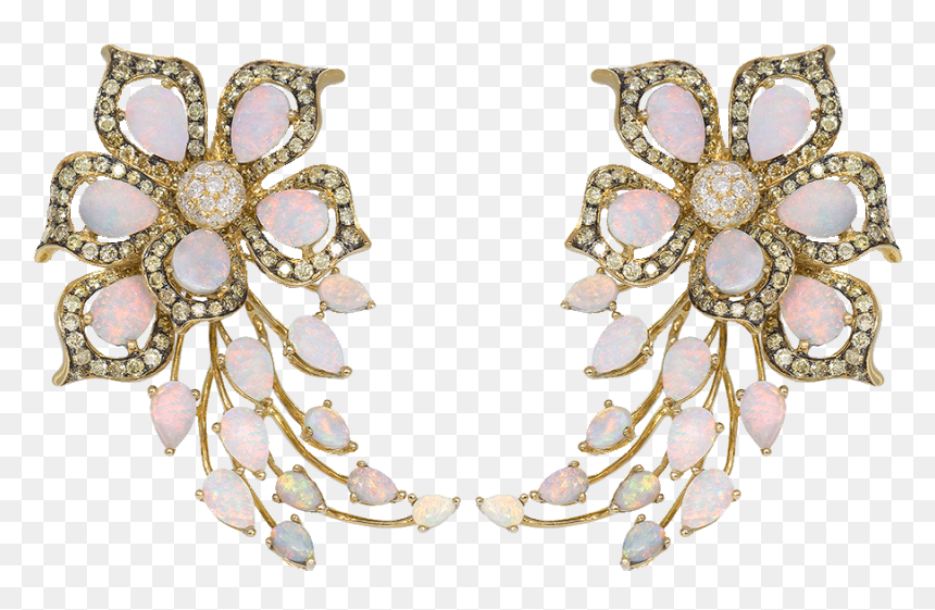 Earrings, HD Png Download - fancy ornaments png