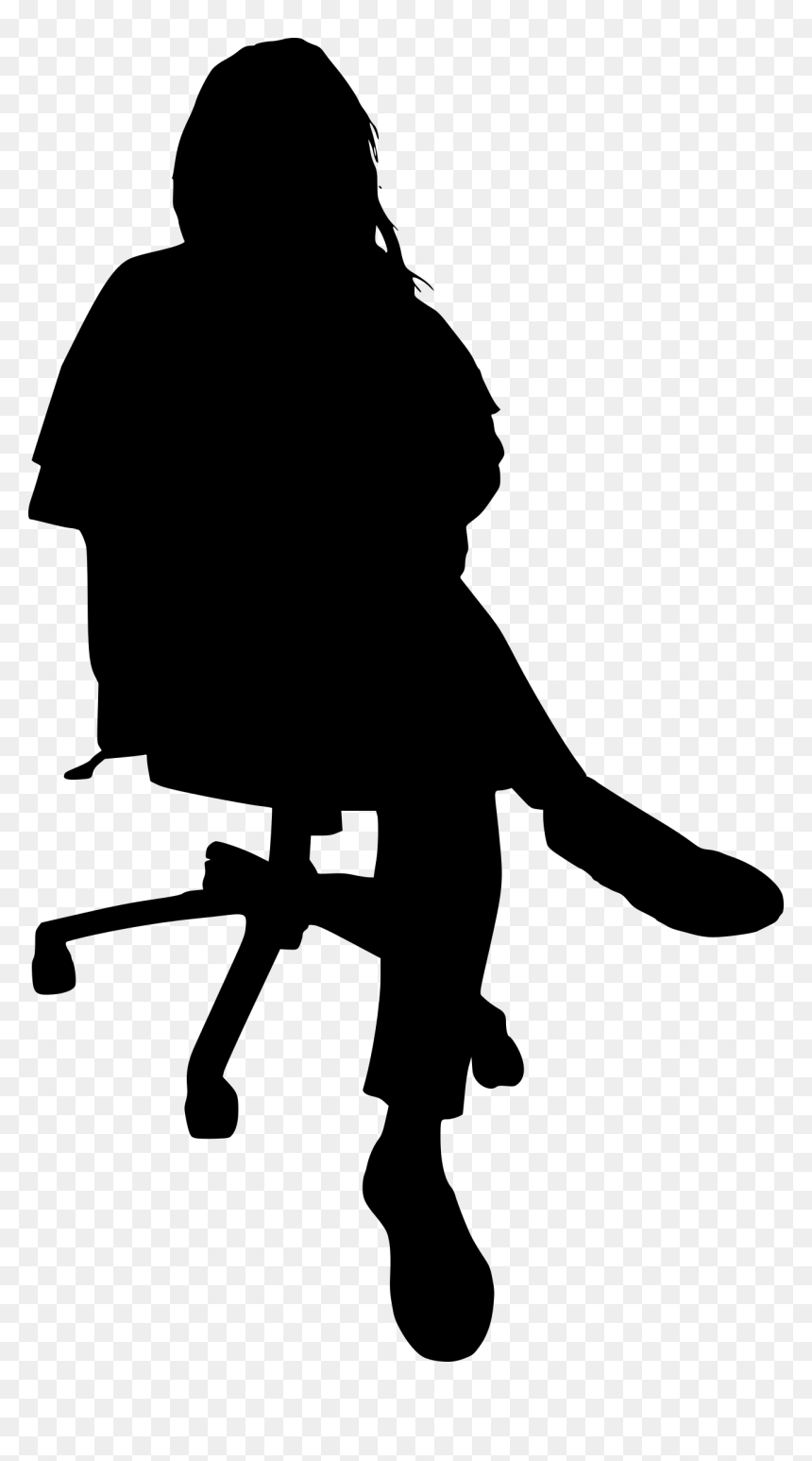 Cowboy Silhouette No Background, HD Png Download - office building silhouette png