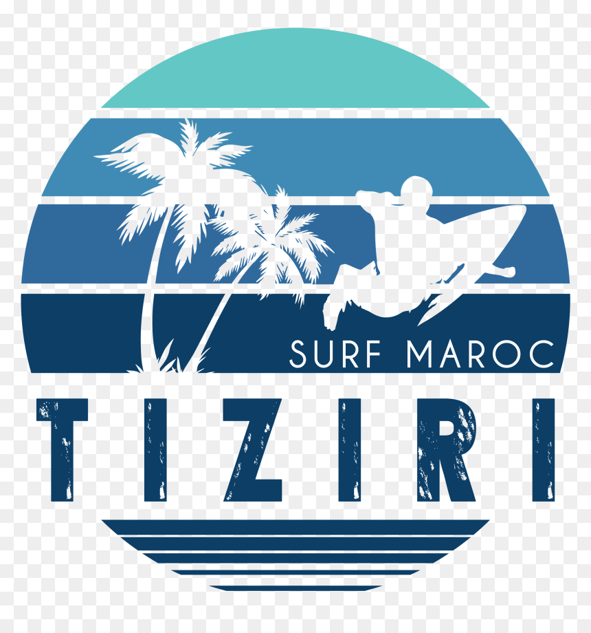 Logo Tiziri Surf - Tiziri Surf Maroc - Surf Camp And Surf School Tamraght,, HD Png Download - surf png