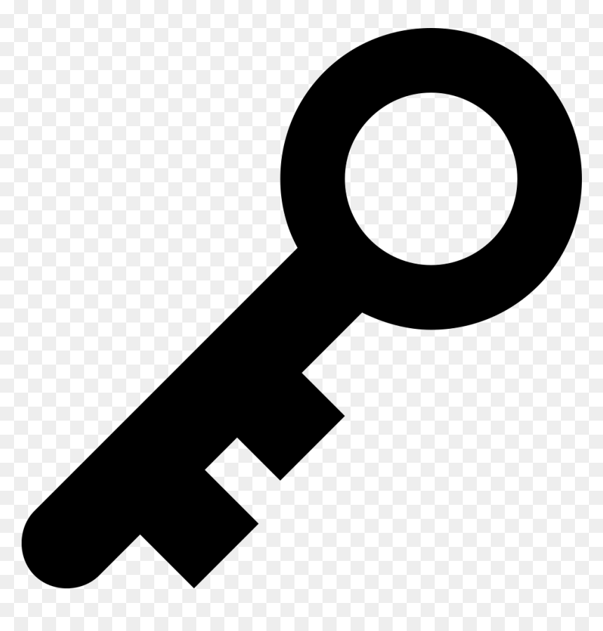 Key Silhouette In Diagonal Position - Key Silhouette, HD Png Download - office building silhouette png