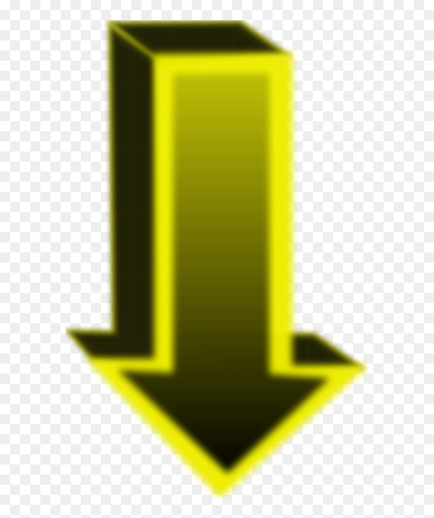 Cubic Arrow Pointing Down - Graphic Design, HD Png Download - arrow graphic png