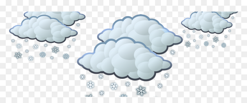 Weather Snowy Clipart, HD Png Download - animated cloud png
