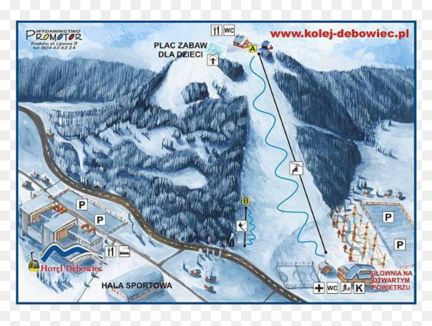 Bielsko Biala Ski Park, HD Png Download - ice mountain png
