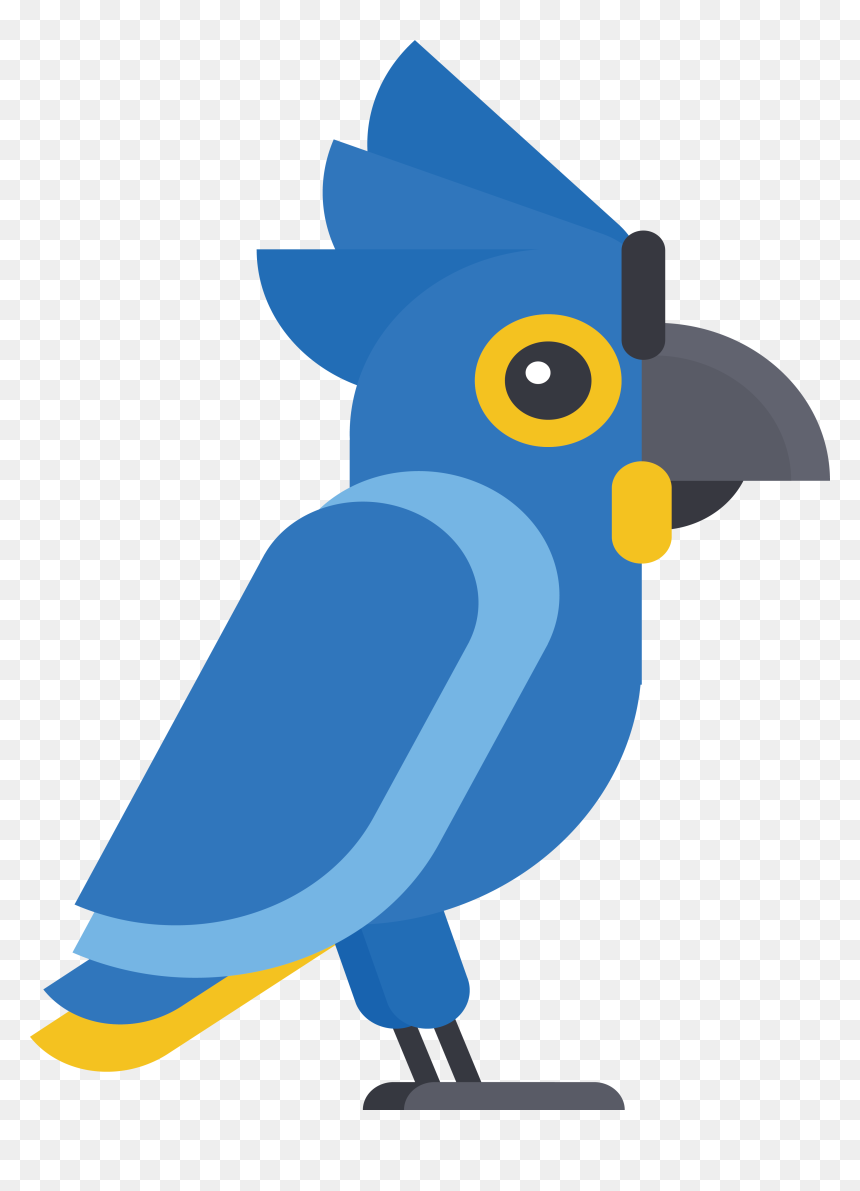 Cintiq Drawing Parrot - Parrot Cartoon Png Free, Transparent Png - parrot clipart png