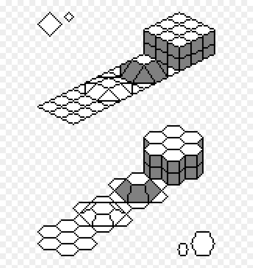 Diagram, HD Png Download - isometric grid png