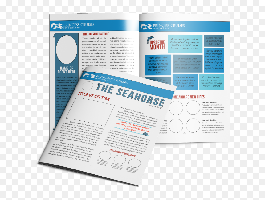 Service Department Within Princess Cruises - Brochure, HD Png Download - princess cruises logo png