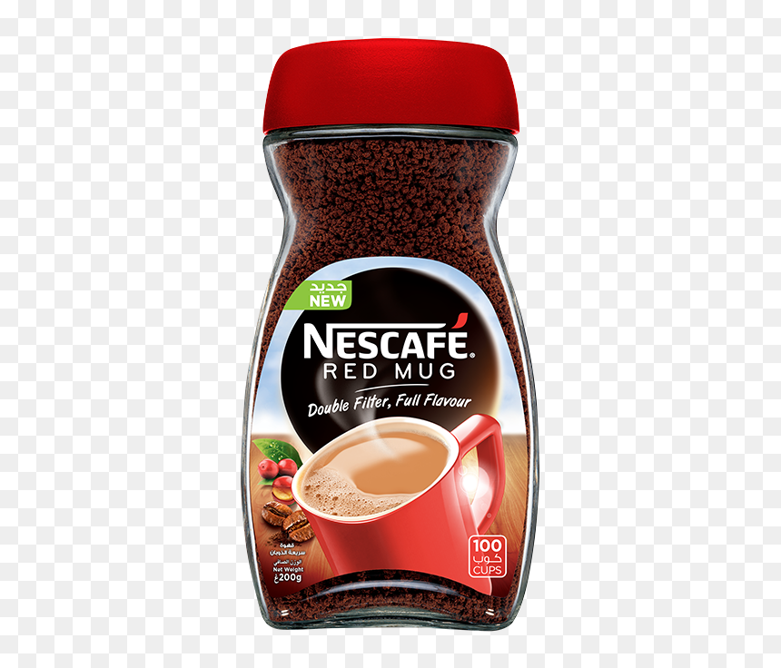 Nescafe Red Mug 200g, HD Png Download - coffee powder png