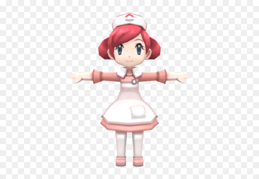 Center Nurse 3d Model - Cartoon, HD Png Download - nurse joy png