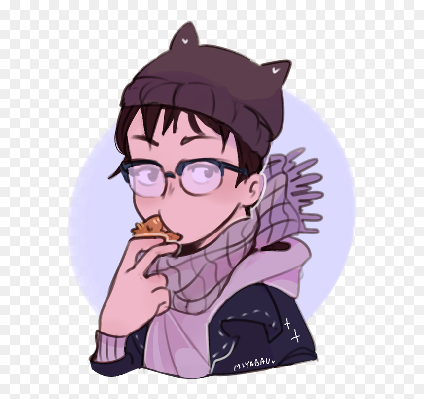 With Glasses 💘💘💘 ” - Portable Network Graphics, HD Png Download - yuri katsuki png