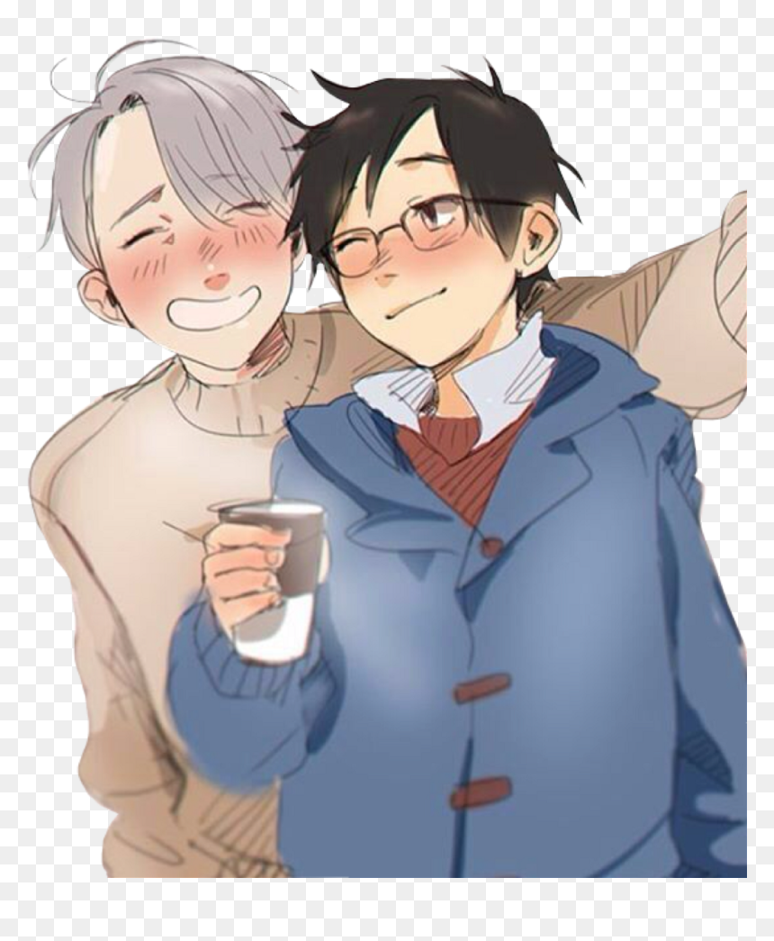 Yurionice Yuurionice Yuri Yuuri Yurikatsuki Yuurikatsuk - Yuri On Ice Victor X Yuri, HD Png Download - yuri katsuki png
