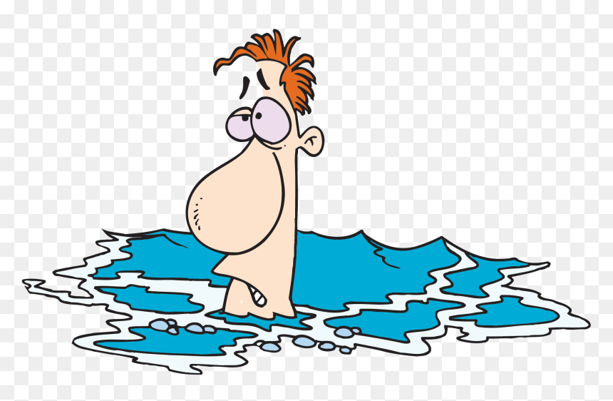 House Clipart Pool - Drowning Clipart Png, Transparent Png - pool people png