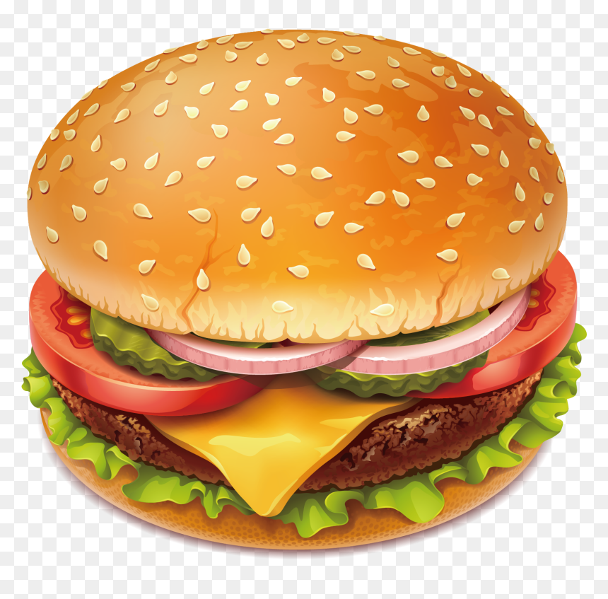 Vector Hamburger Slider - Cooking Games For Girls Free Download, HD Png Download - onion vector png