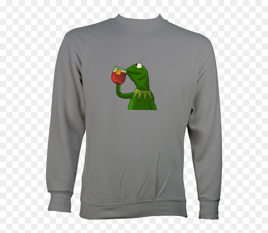 Sweater , Png Download - Sweatshirt, Transparent Png - kermit tea png