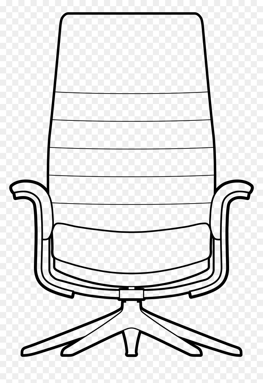 Office Chair, HD Png Download - chair front view png