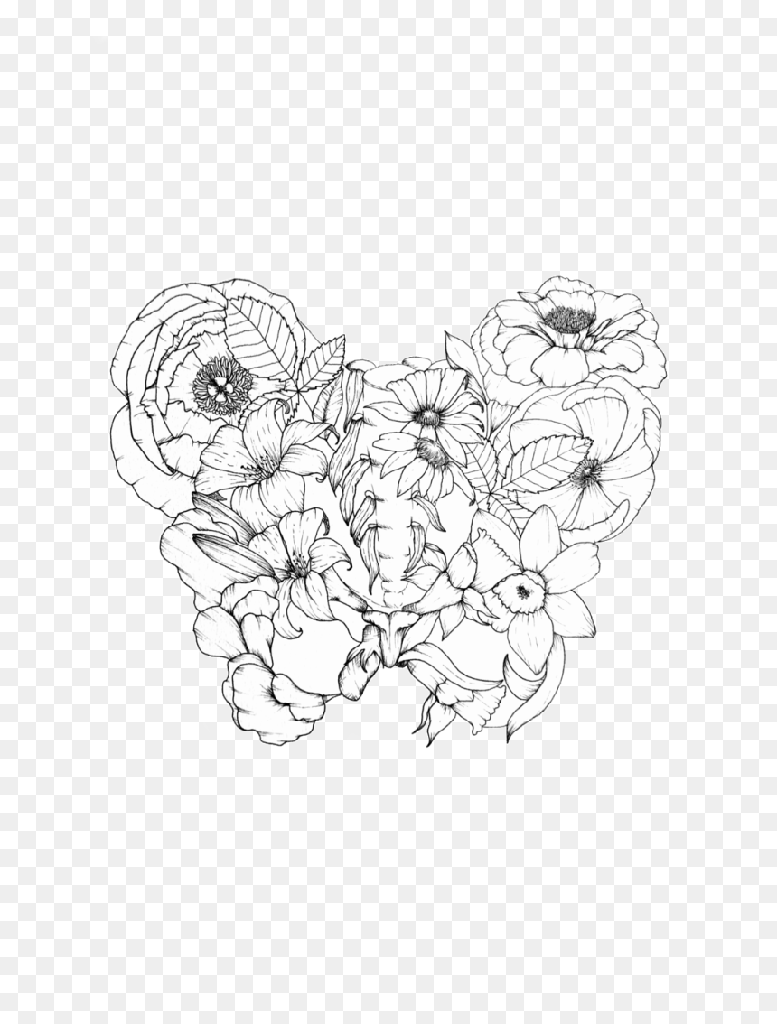 Wreath , Png Download - Line Art, Transparent Png - wreath .png