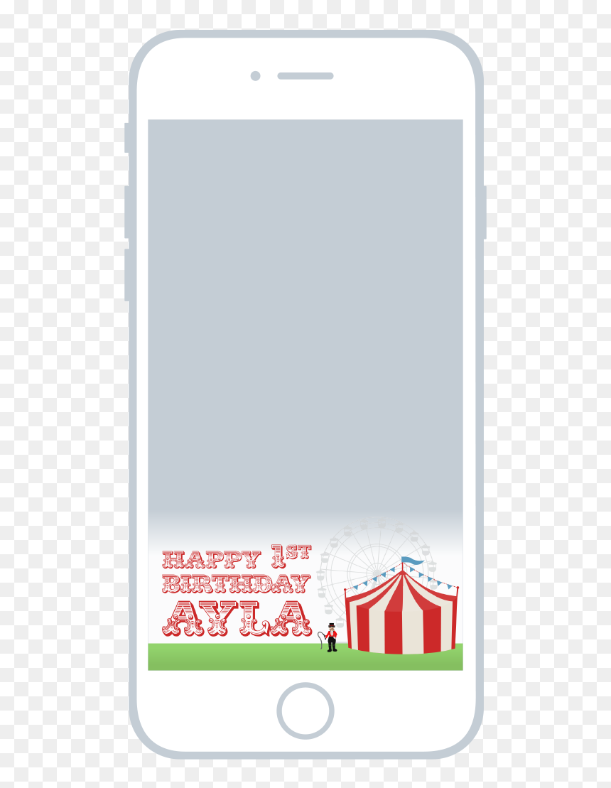 Smartphone, HD Png Download - snapchat geofilters png
