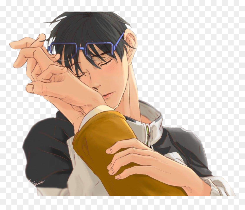 #yuuri #yurionice #yuurionice #yuurikatsuki #katsuki - Yuuri Victor Fanart, HD Png Download - yuri katsuki png