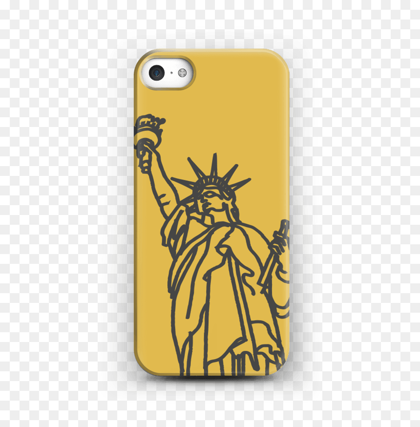 Estatua De La Libertad Funda Iphone 5/5s - Statue Of Liberty National Monument, HD Png Download - estatua de la libertad png