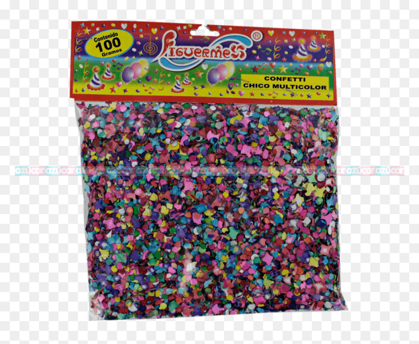 Globos Fiesta Y Color Confeti 100g Globos Y Fiesta - Bead, HD Png Download - confeti globos png