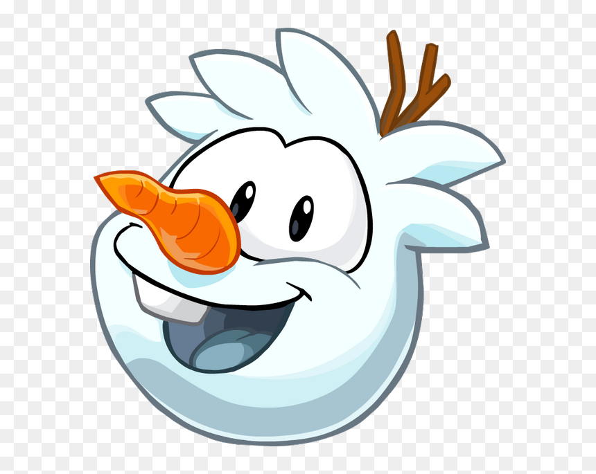Olaf Puffle, HD Png Download - copos de nieve frozen png