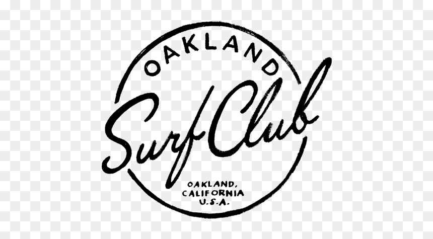 Calif Transparent Surf - Oakland Surf Club, HD Png Download - surf png