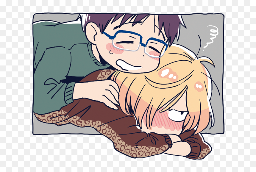 Katsuki Yuuri And Yuri Plisetsky Drawn By Yukataro - Cartoon, HD Png Download - yuri katsuki png