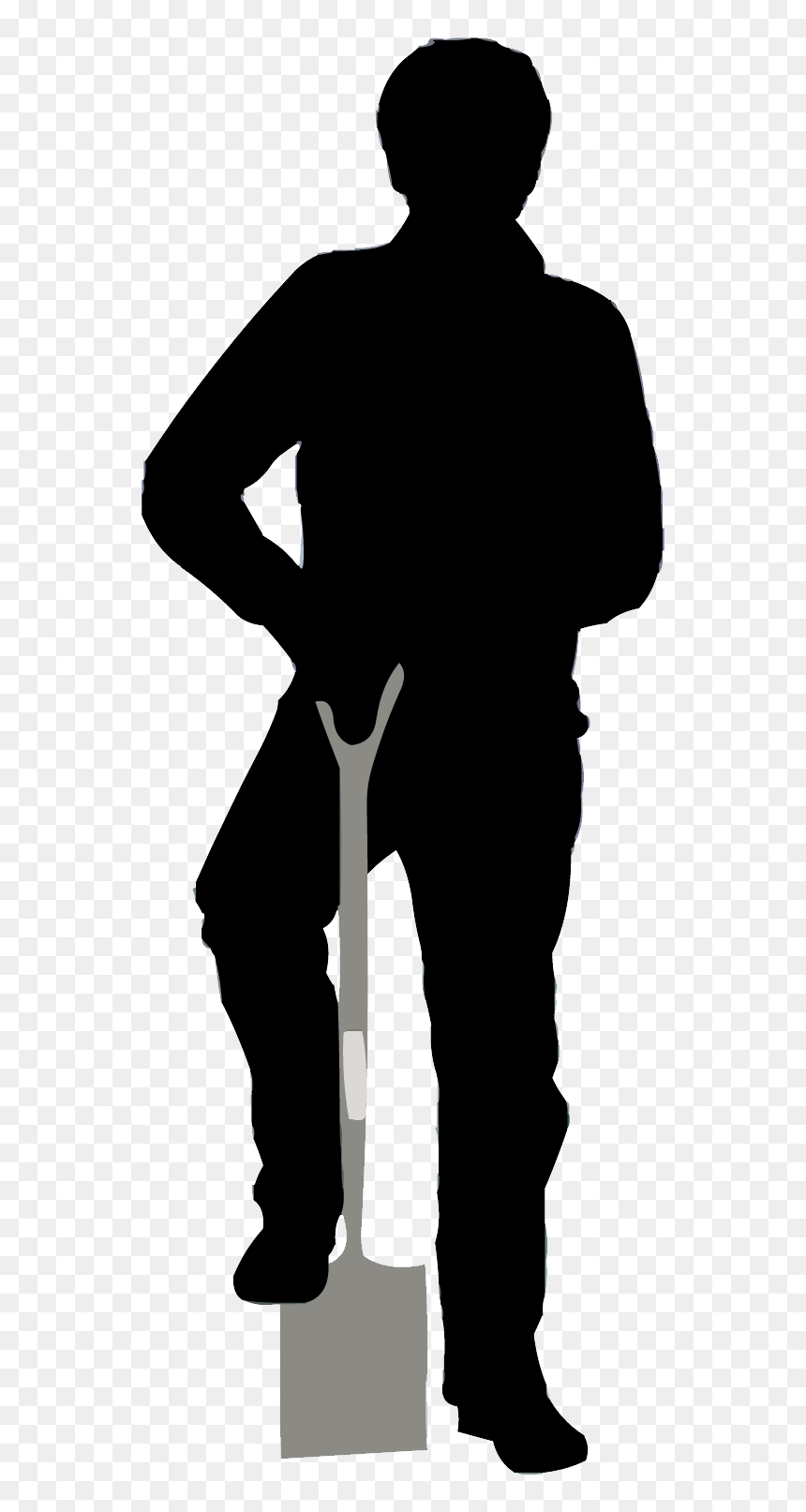 Human Planting Png , Png Download - Old Man And Woman Silhouette Transparent, Png Download - planting png