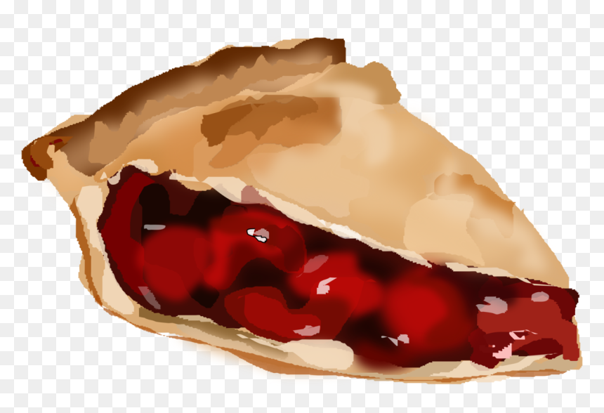 Thumb Image - Slice Of Cherry Pie Clipart, HD Png Download - pie slice png