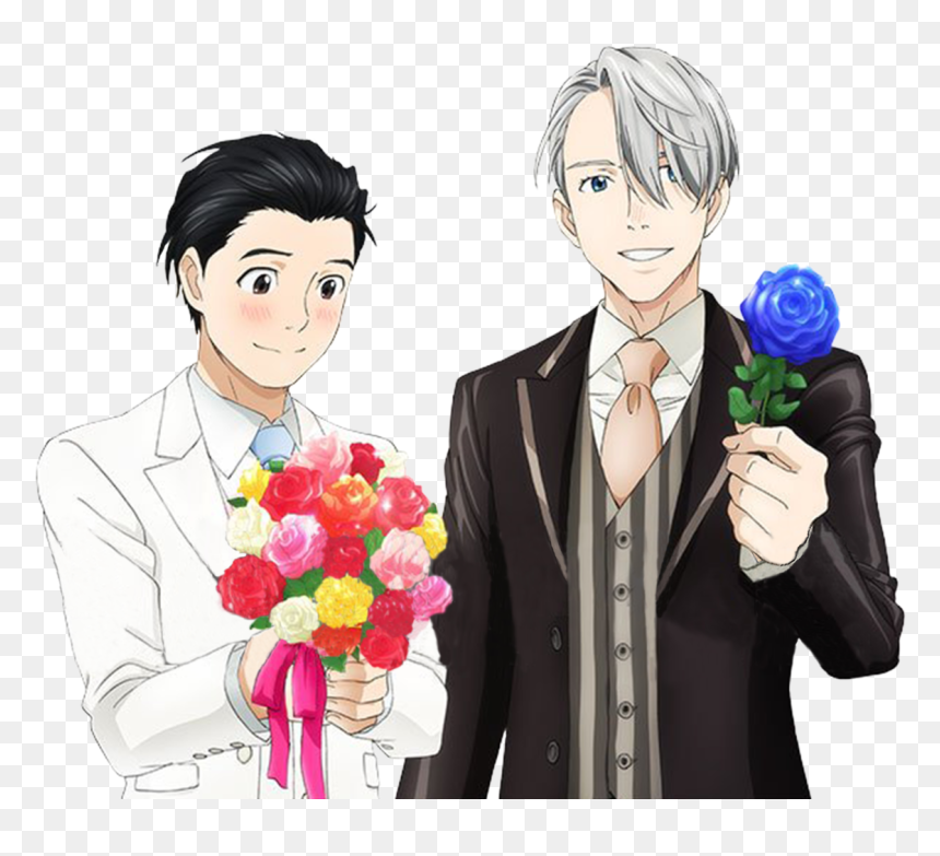 Transparent Yuri And Victor - Yuri And Victor Wedding, HD Png Download - yuri katsuki png