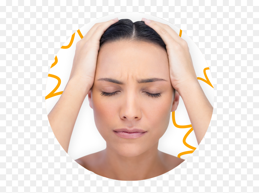 Если Болит Голова Что Массировать, HD Png Download - headache png