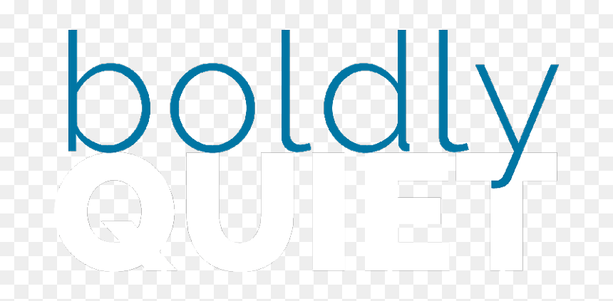 Boldly Quiet Slider Logo - Graphics, HD Png Download - quiet png