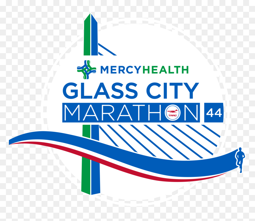 Glass City Marathon Logo, HD Png Download - marathon png