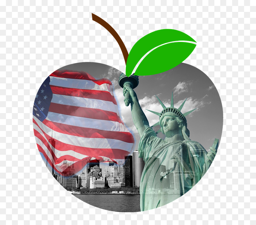 Liberty Island, HD Png Download - estatua de la libertad png