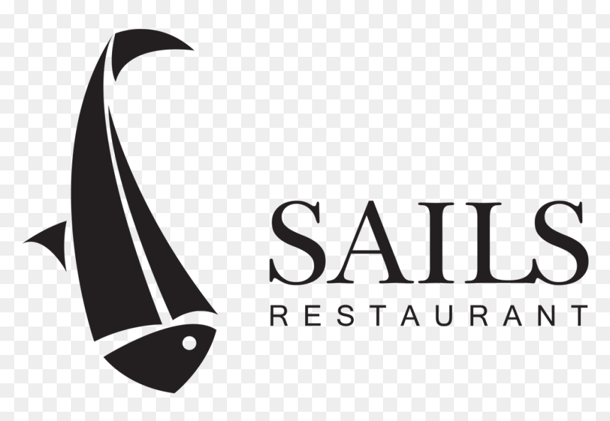 Sails Restaurant Logo , Png Download - Sails Restaurant Naples Logo, Transparent Png - restaurant logo png