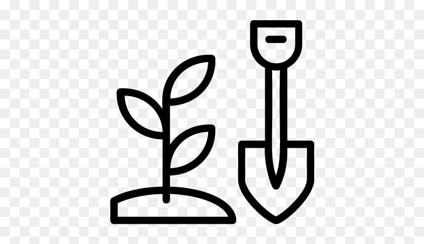 Volunteer-01 - Calligraphy, HD Png Download - planting png