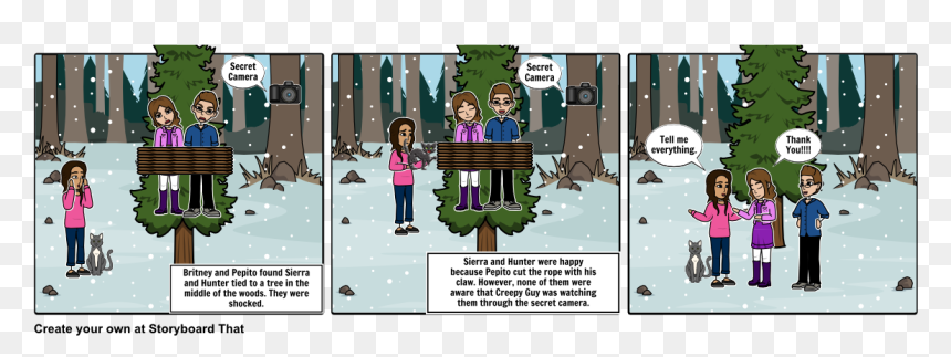 Donner Party In Mountains, HD Png Download - creepy guy png