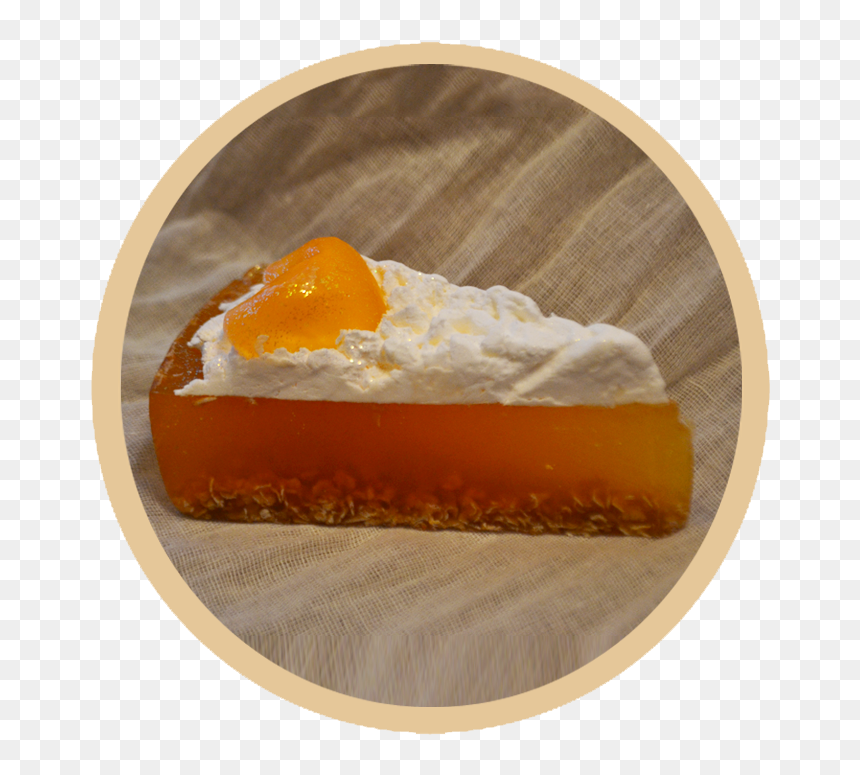 Orange Pie Slice , Png Download - Tres Leches Cake, Transparent Png - pie slice png