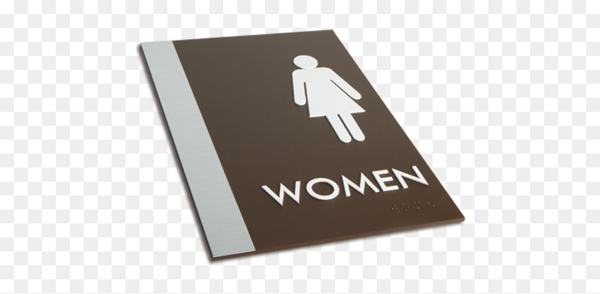 Sign, HD Png Download - restroom sign png