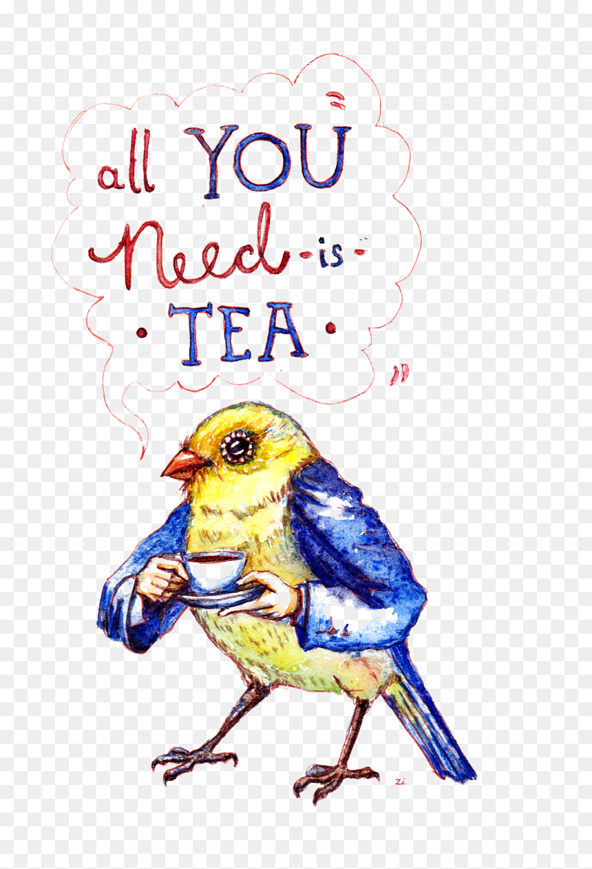 Finch, HD Png Download - kermit tea png