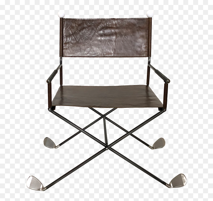 Folding Chair, HD Png Download - chair front view png