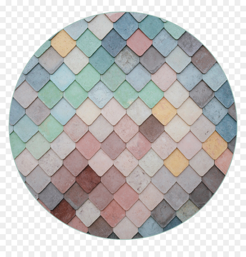 Transparent Roof Tiles Clipart - Aesthetic Roof Tile, HD Png Download - tiles png