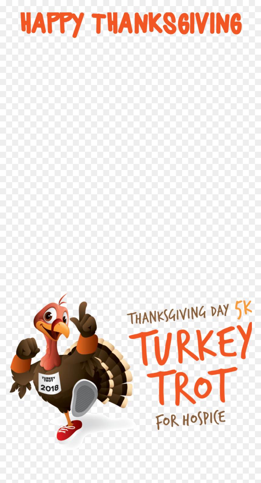 A Snap Chat Boarder Has Been Created For The Turkey - Thanksgiving, HD Png Download - happy thanksgiving turkey png
