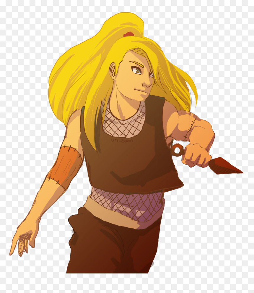 A Friend Of Mine Had A Bad Day And So I Tried To Cheer - Illustration, HD Png Download - deidara png