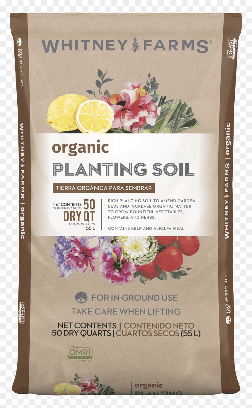 Planting Soil - Whitney Farms Organic Planting Soil, HD Png Download - planting png