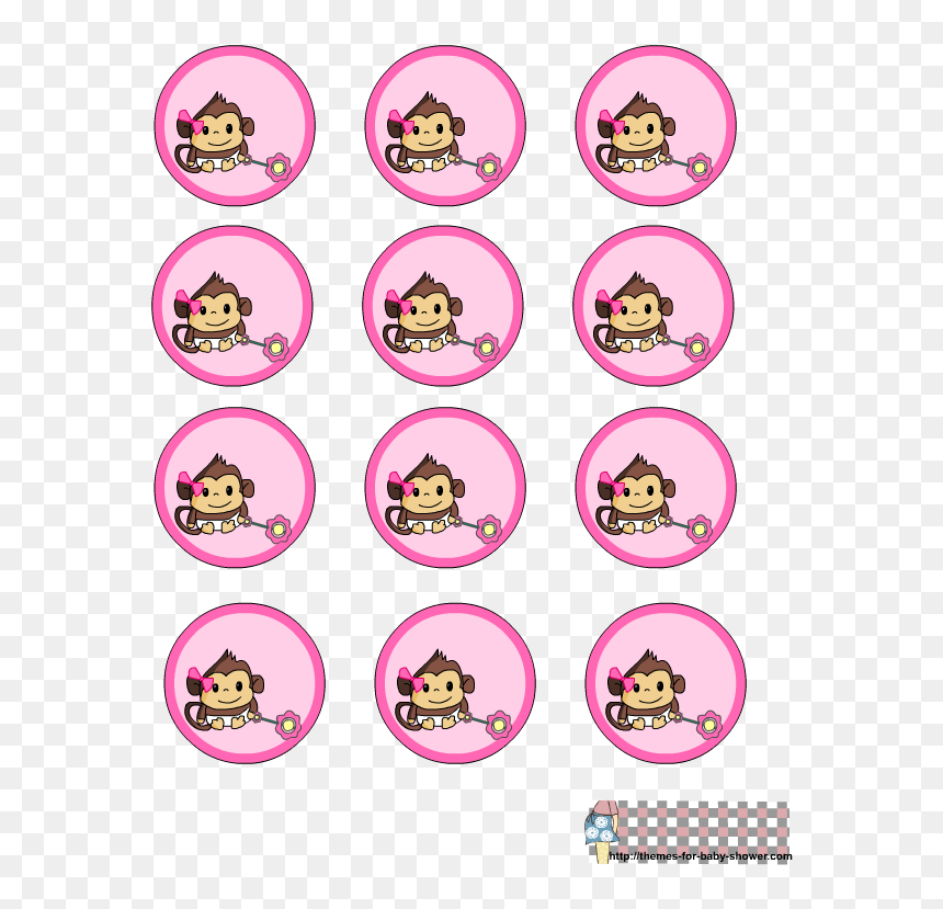 Baby Shower Banner - Sticker Baby Shower Monkey, HD Png Download - baby shower banner png