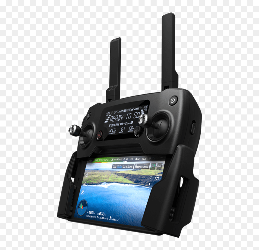 More Range And Better Controller - Dji Mavic Pro Controller, HD Png Download - mavic pro png