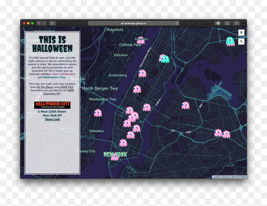This Is Halloween Map - Atlas, HD Png Download - fdr png