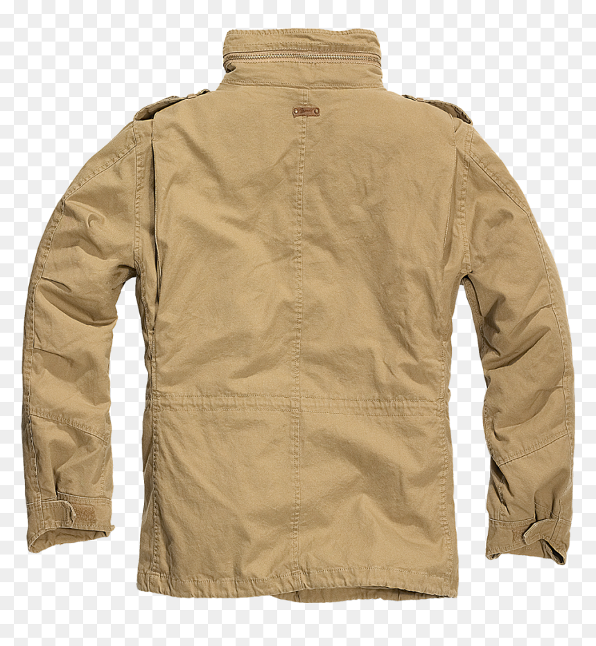 Veste Beige M65 Homme, HD Png Download - bomber jacket template png