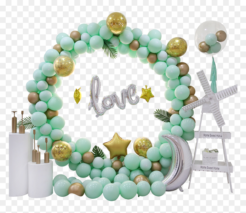 Bead, HD Png Download - confeti globos png